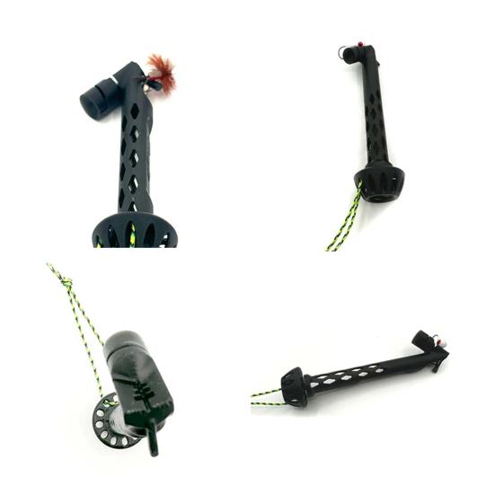 1/2 Sets Fly Fishing Magnetic Fly Threader Easily Rig Small Flies Hooks Tippets on Water Universal Knot Helper Assist Hooks Threading Tools Fishing