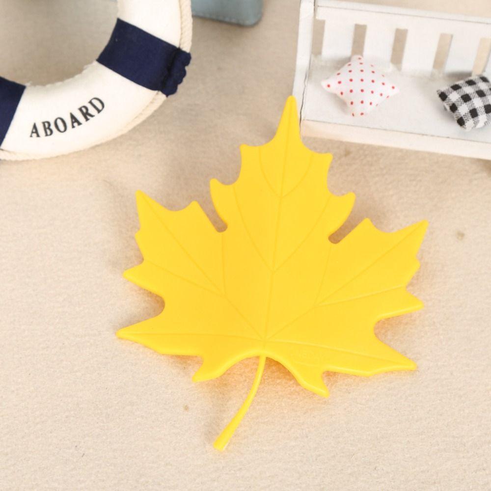 Leaf Shaped Leaf Shaped Door Stopper Thickened Baby Safety Protector Maple Leaf Door Stop  Safe