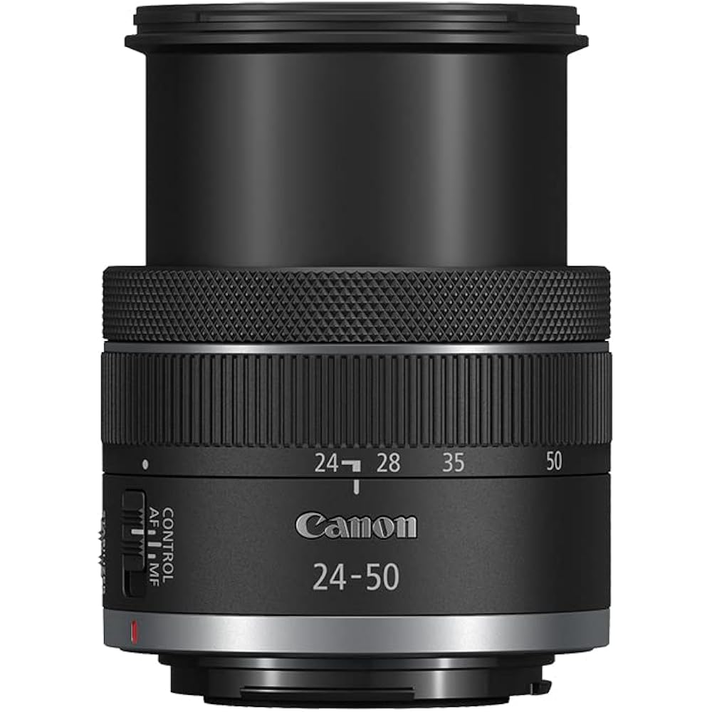 The Canon RF24-50mm F4.5-6.3 is an STM for Canon Full Frame Mirrorless RF Mount Cameras Wide Angl...