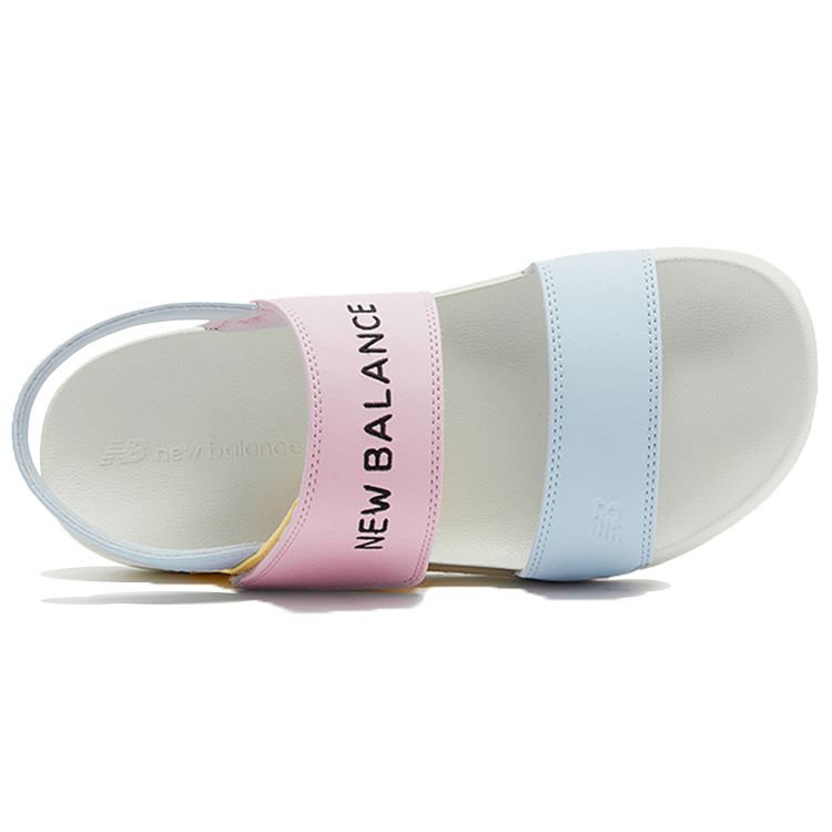 New Balance Noritake X  NB Nclay Painter Collaboration Slide Sandals Unisex Sandals Blue Pink Yellow SUFNCLAT