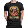 Unique Chinese New Year 2025 T-Shirts for Men O Neck 100% Cotton T Shirt Lunar Year Of The Snake Short Sleeve Tees Present Merch