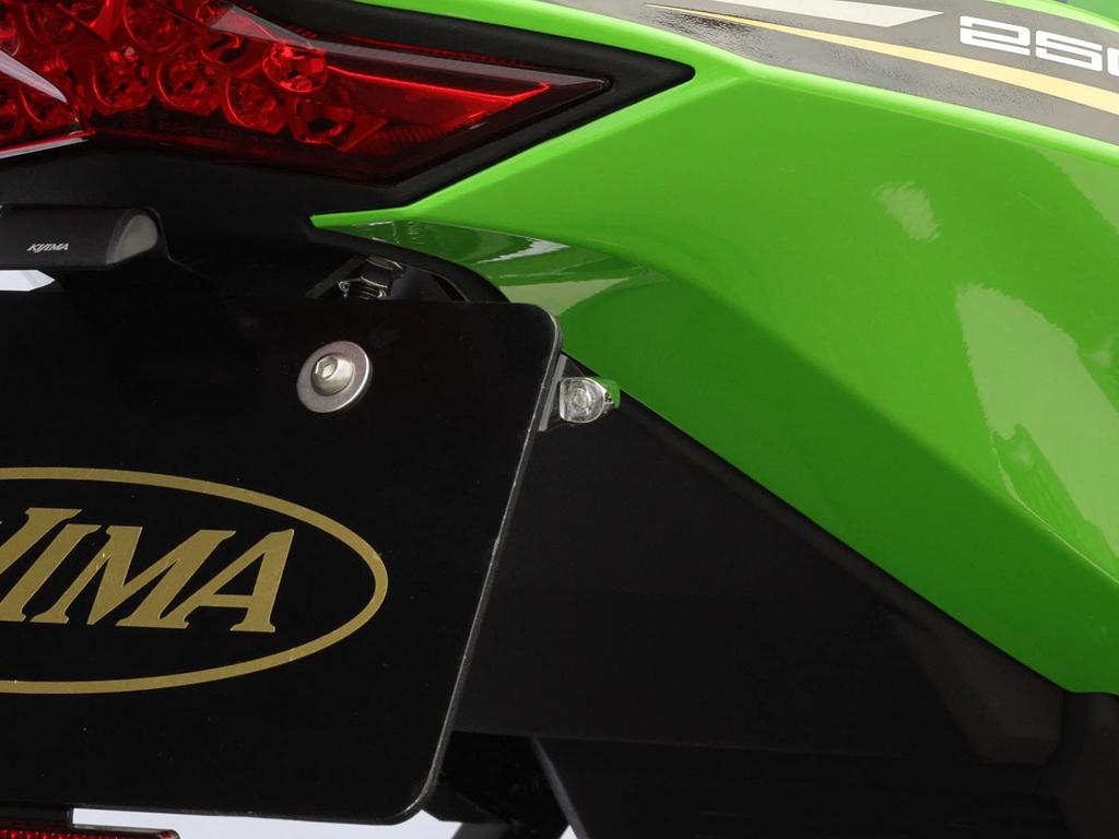 Kijima Motorradteile Nano Blinkerlampe Ultra Klein Kombination