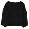 Women's Long Sleeve Sweater Casual Versatile Round Neck Sweater Color Top