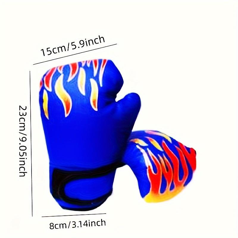 [Flame Kids Boxing Gloves] Flame Kids Boxing Gloves | For Punching Bag Kickboxing Thai Mitts MMA Training Sparring | Halloween Christmas Gift