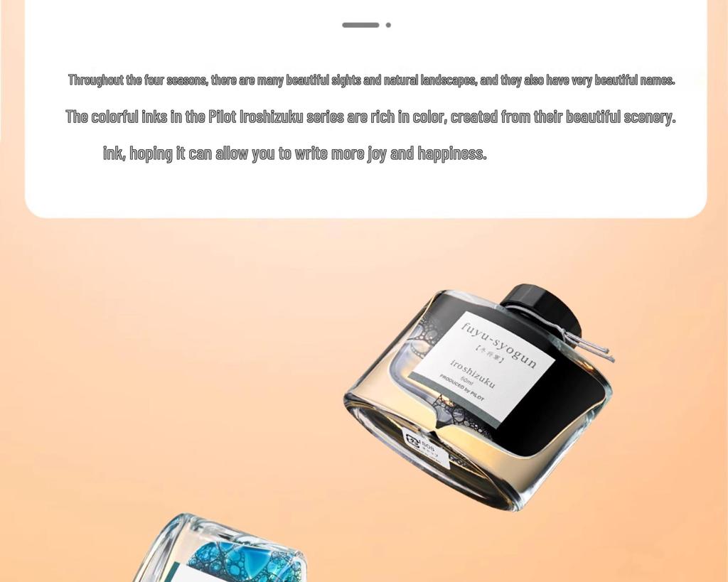 Pilot Iroshizuku INK-50 Natural Color Ink for Non-Carbon Steel Pens