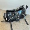 NEUE Unterarmtaschen Für Damen Luxus Designertasche Handtaschen Neu im Vintage PU-Leder Nietenverzierung Schulter Crossbody