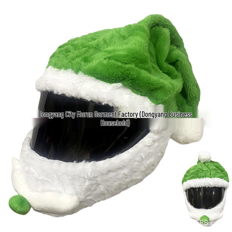Motorcycle Plush Helmet Cover - Three-Eye Elk, Pumpkin, Rabbit Balaclava