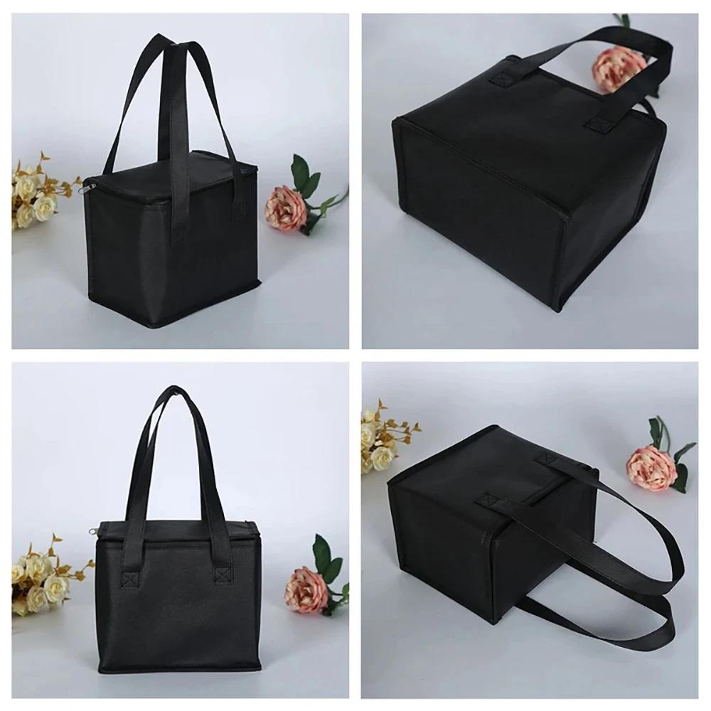 Portable Lunch Cooler Bag Insulated Bags Beer Delivery Bag Folding Insulation Picnic Ice Pack Food Thermal Bag Drink Carrier