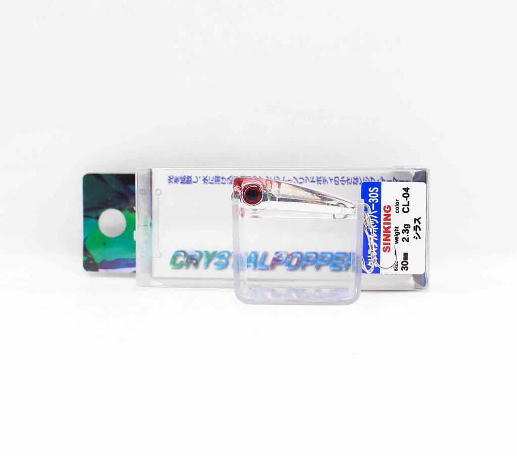 Bassday Crystal Popper 30S Sinking Lure 2.3 grams SH-179 (1257)