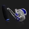 WATACHAMP Caribbean Jigging Large Game Lever Drag Reel with Power Precision Machined Alloy Gear Ratio Maximum Drag Force or for Sea Boat and Slow