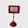 Iron Art Christmas Mailbox Ornament - Festive Indoor Decoration and Gift Stand