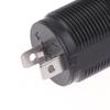1Pcs Waterproof Plug Socket For Car Truck Motobike Boats Marine Atv 12/24V Car Cigarette Lighter Socket With Fuse And 60Cm Cable