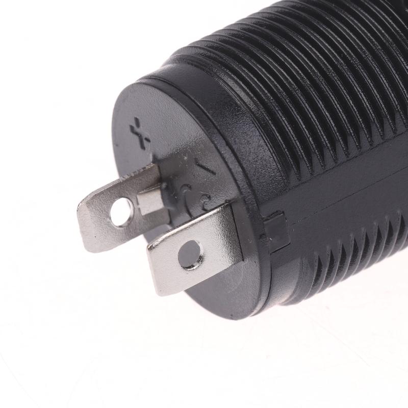 1Pcs Waterproof Plug Socket For Car Truck Motobike Boats Marine Atv 12/24V Car Cigarette Lighter Socket With Fuse And 60Cm Cable