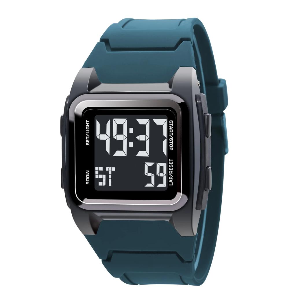 Sports Digital Watch for Men Waterproof Alarm Clock Stopwatch Multifunction Men's Sports Watch LED Electronic Wristwatch