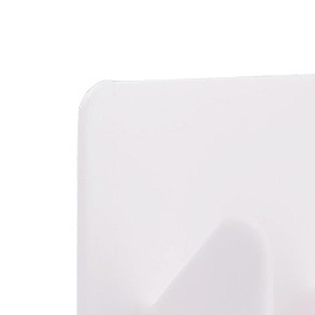 1 Pair Curtain Rod Bracket Modern Simple Slip Resistance Strong Load Bearing Self Adhesive Curtain Rod Hangers for