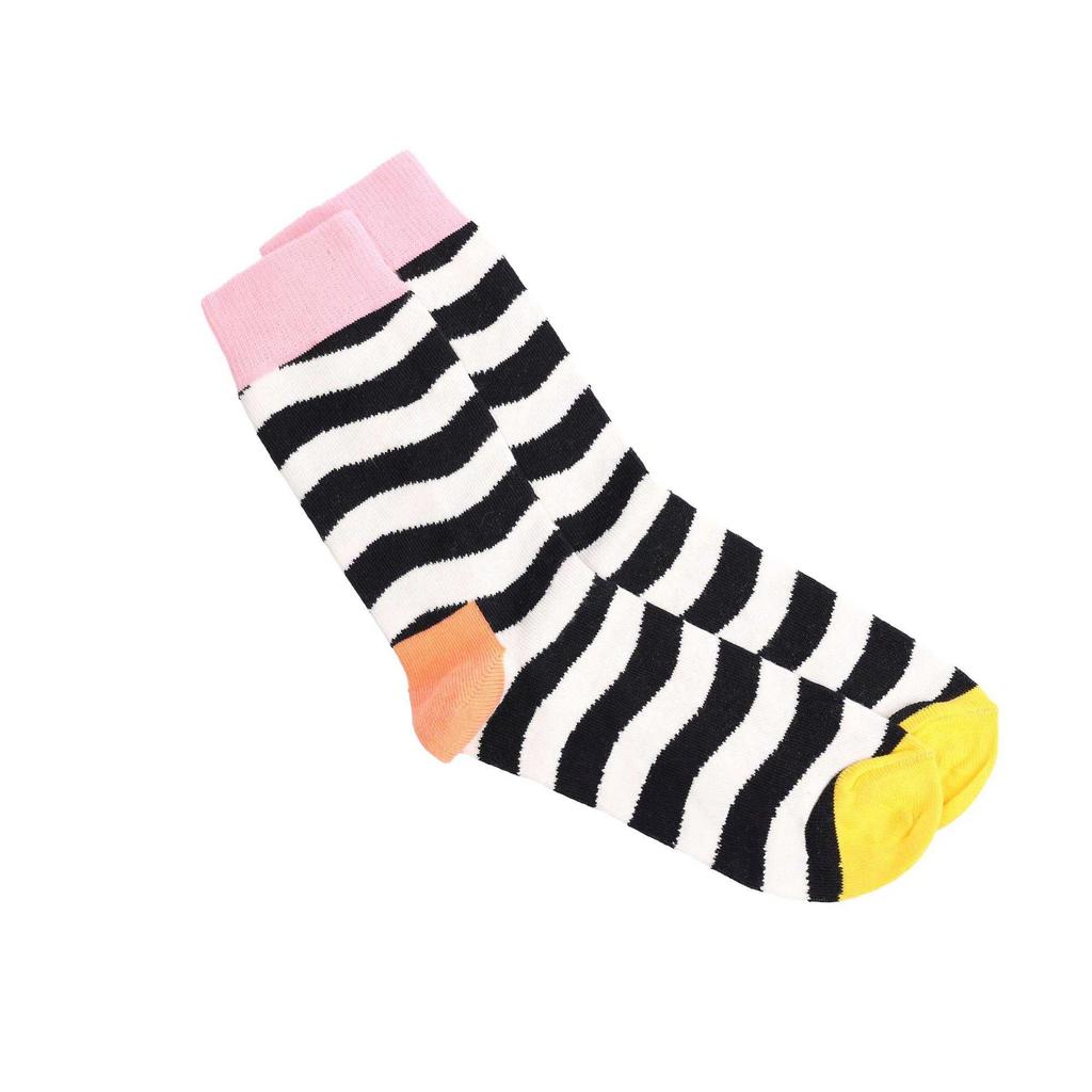 Happy Socks Baby Wavy Striped Socks (Pack of 2)