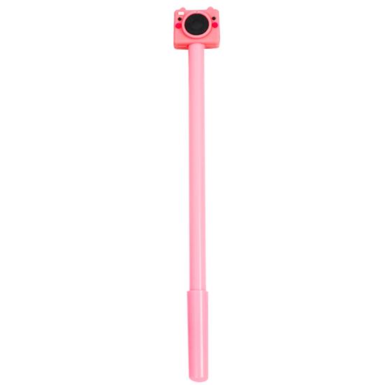 Pennarello in gel con inchiostro per fotocamera a forma di cartone animato, per studenti, scuola, ufficio, cancelleria, regalo