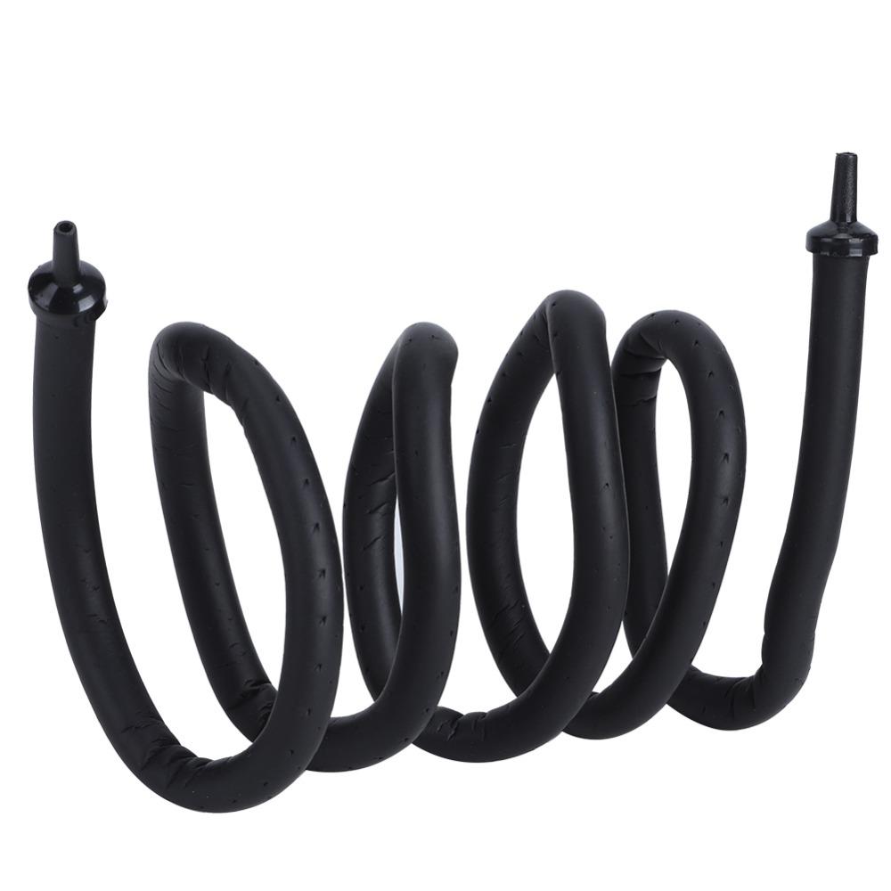 Plastic Plastic Aquarium Air Stone Double End Double Head Oxygen Diffuser Tube Bendable Hose Black Aeration Diffuser