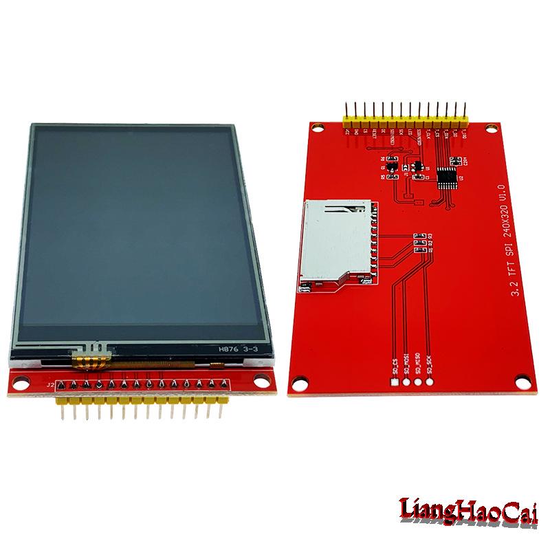 3.2" SPI Serial TFT LCD Display Module with ILI9341 Driver, Touchscreen, 240x320 Resolution