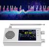 Portable SSB Shortwave Radio Receiver 3.2 Inch LCD Display Dual Stereo Speakers 5000MAH Battery AM FM SW CB VHF UHF     LW MW Full Band Radio Recei