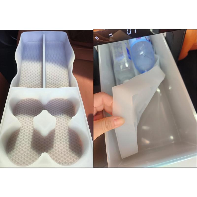 Refrigerator Tray For Lixiang Li L6 L7 L8 2023~2025 2024 Silicone Car Storage Box Mat Storage Pad Restyling Interior Accessories
