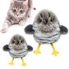 Chirping Bird Catnip Toy Flapping Bird Interactive Cat Exercise Toys Active Moving Pet Plush Toy for Kitten Or Small Dogs
