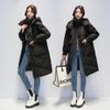 Off-season Mid-length Down-padded Jacket for Women, Korean Style Loose Cotton-padded Jacket, New Winter Coat, Thickened Warm-padded Jacket
