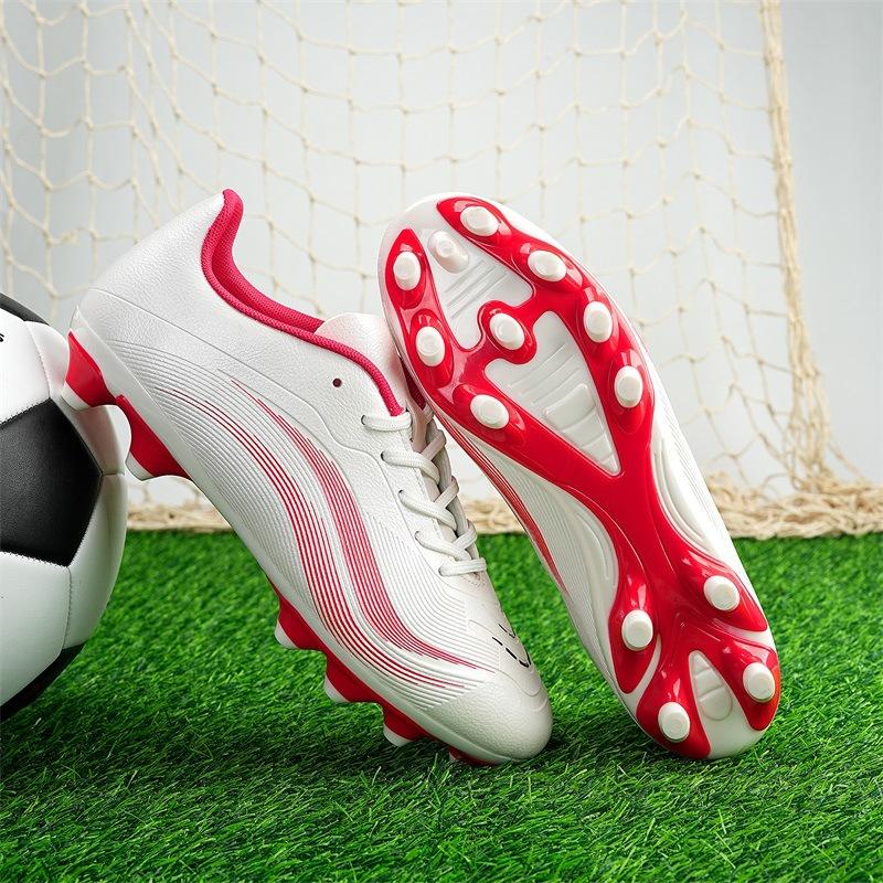 New Low-top Children's G Spikes Competition Football Shoes Students Outdoor Sports Grass Broken Nails Football Shoes Men