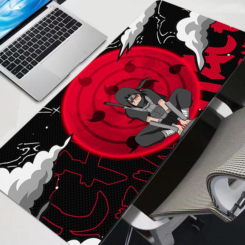 Uchiha Itachi Madara NNaruto Uzumaki Mouse Pad Notbook Gamer Keyboard NonSlip Rubber Computer Carpet Desk Mat PC Gamer MousePad