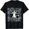 Leonardo Da Vinci Vitruvian Cat Lover T-Shirt