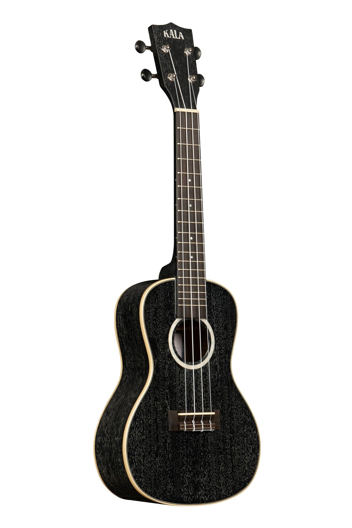

KALA Ukulele Salt Pepper Doghair Mahogany Series All Solid Mahogany Body Concert Bag & KA-SDH-C_W/BAG [Gig Included] [] чорний
