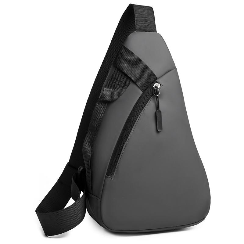 Japanese sports breast bag, messenger bag, cross-border Korean version of versatile casual mobile phone fanny pack, simple multi-function bag