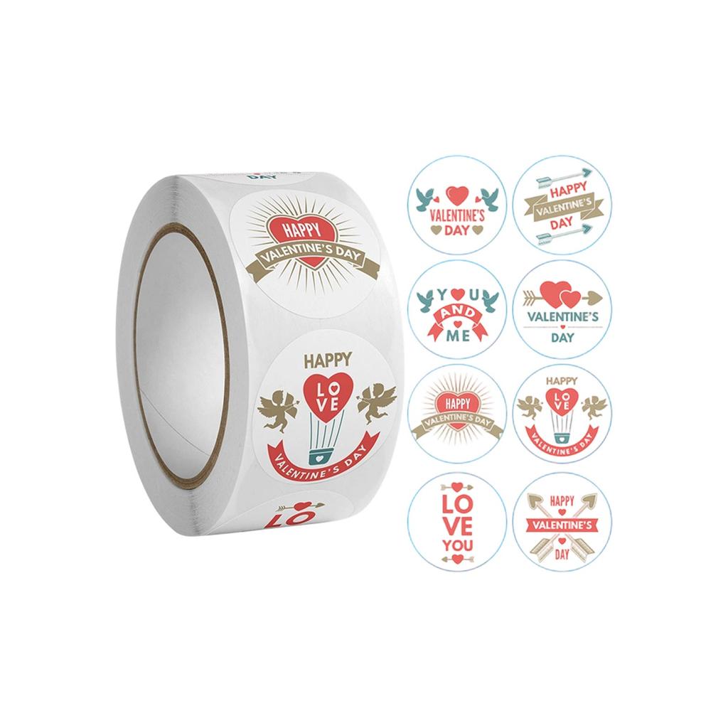 500pcs Heart Stickers , Cute Heart Stickers For Scrapbooking, Party Deco, Journal Planner