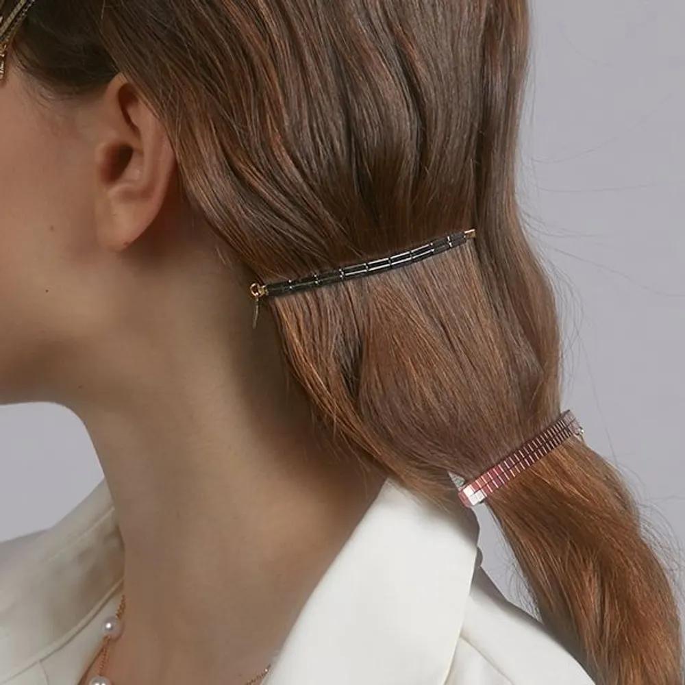Hematite Stick Bobby Pin-L LFSL0321 Gold