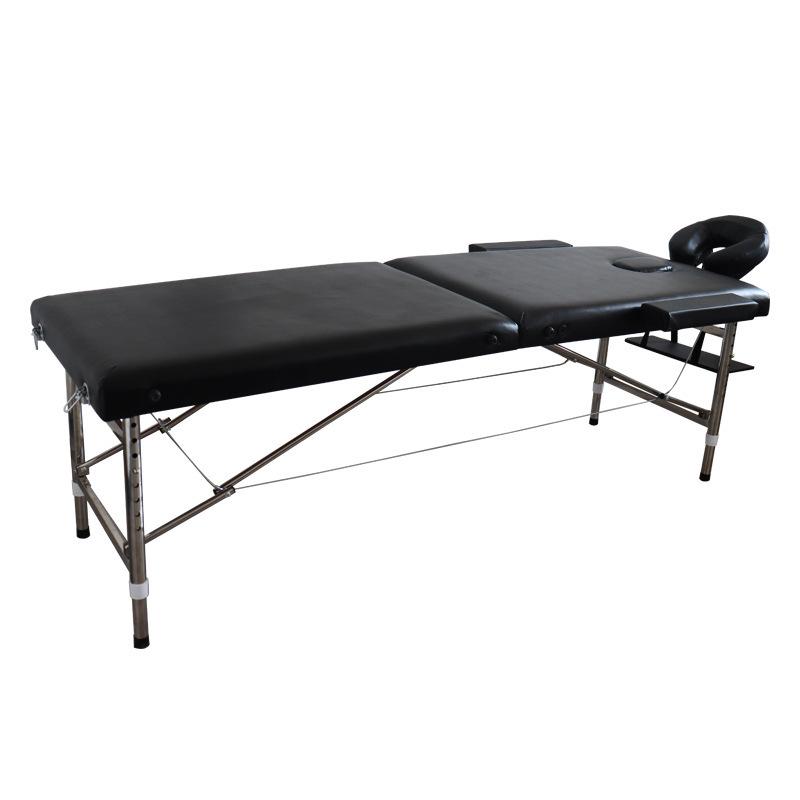 Adjustable Folding Massage Bed with Thickened Sponge for Beauty & Physiotherapy