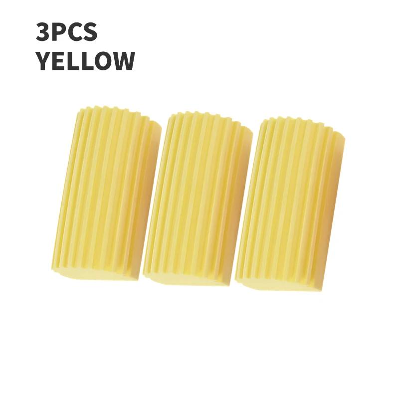 3Pcs Dust Cleaning Magical  Sponges Portable Brush Duster For Cleaning Blinds Glass Baseboards Vents Railings Mirrors Window
