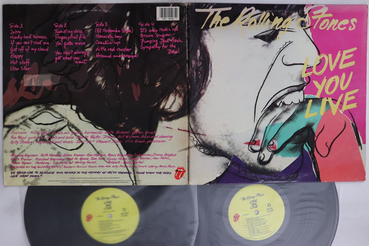 

LP Record ROLLING STONES - Love You Live CG40496 ROLLING STONES 1986 US Rock Used