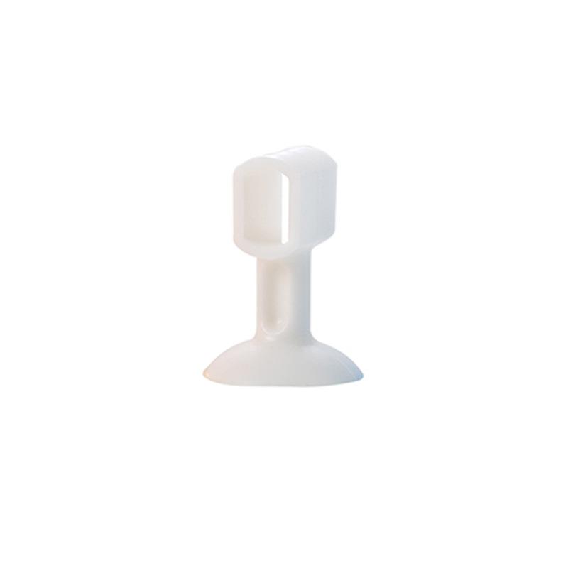 2 pezzi Nessuna collisione di pugni in silicone Porta Aspirazione Bagno Porta Tocca Gomma Fermaporta Maniglia Porta Bagno Multifunzionale Ponte Rotto Finestra Aspirazione