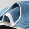 Men O-Neck Waffle Sweatshirt Fake Two-Piece Long Sleeve T-shirt Casual Loose Pullover for Spring Autumn Daily Wear Street