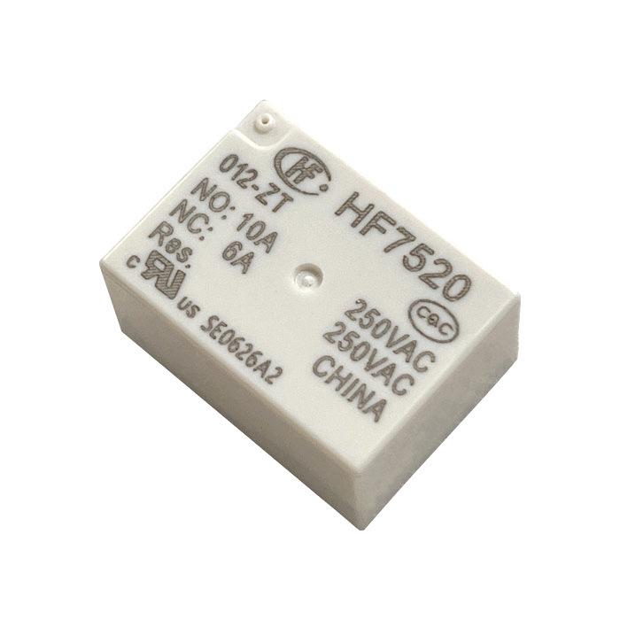 Brand New HF7520-012-ZT Power Relay, 5-Pin 6A Load, Changeover, Solder Paste Type