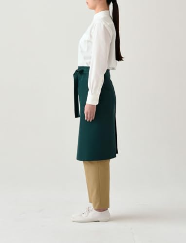 Seven Uniform CT2397-9 CL Middle Apron, Black, Free Size