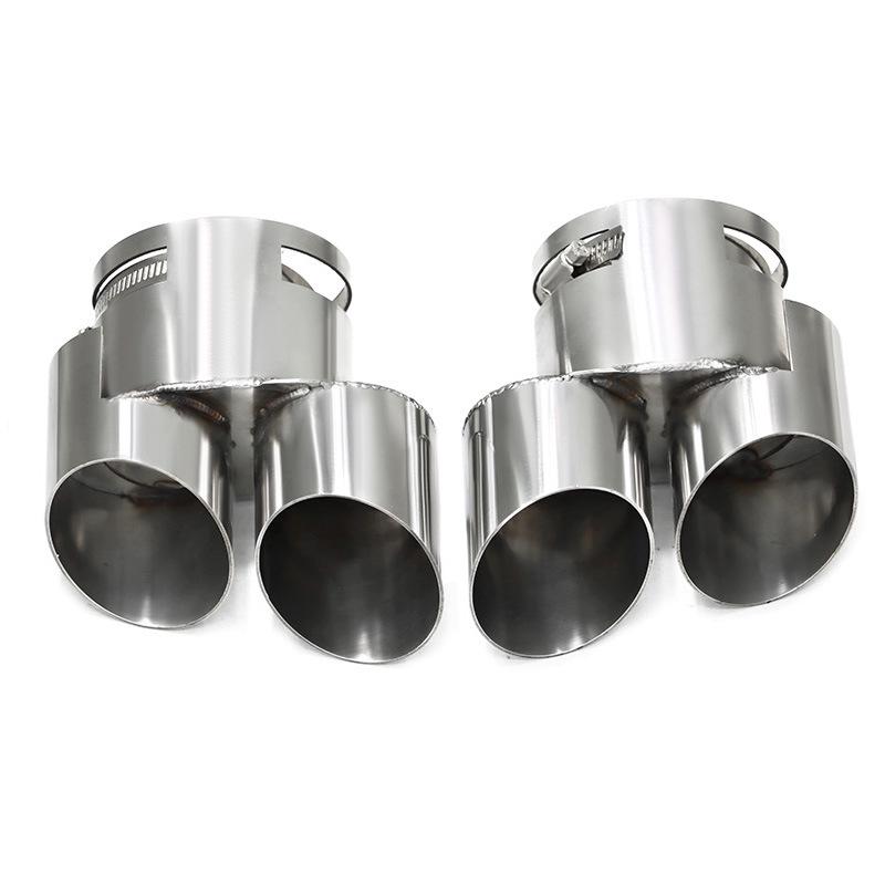 Quad Exhaust Sports Tailpipes for BMW X5/X6/X7: Non-Destructive Retrofit & Upgrade