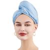 Coral Fleece Dry Hair Towel Water Absorption Thicken Shower Cap Satin Hair Drying Cap  Time Saving