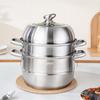 Debo 316 Edelstahl Mehrzweck-Dampfkochtopf