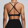 Fashion Cross Beauty Back Yoga Bra Bubble Wrap High Intensity Exercise Intimates Tight Fitness Vest Household Running Intimates