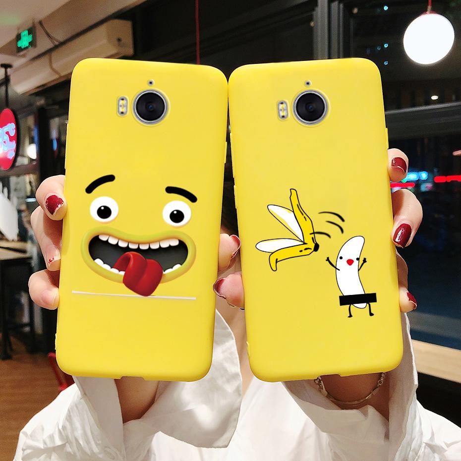 Phone Case for Huawei Y5 2017 Y6 2017 Case Mya-l22 Cases Soft Silicone for Huawei Y5 2017 Y6 2017 Cute Cartoon Back Cover fundas