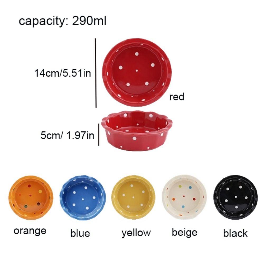 Protect Pet's Spine Cat Water Eatting Bowl Ceramic Cat Food Bowl Cat Ceramic Bowl  For Kitten/Puppy