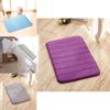 High-quality Anti-bacterial Memory Foam Bath Mat With Shock-absorbing Touch