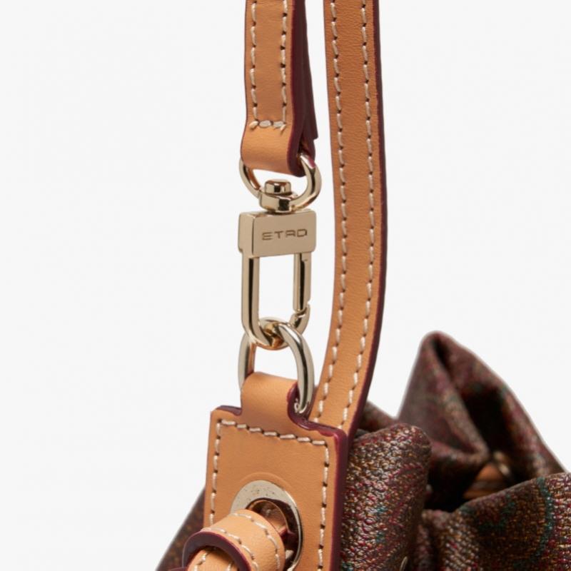 Bolso de Hombro Tipo Cubo Jacquard Paisley Etro R0369