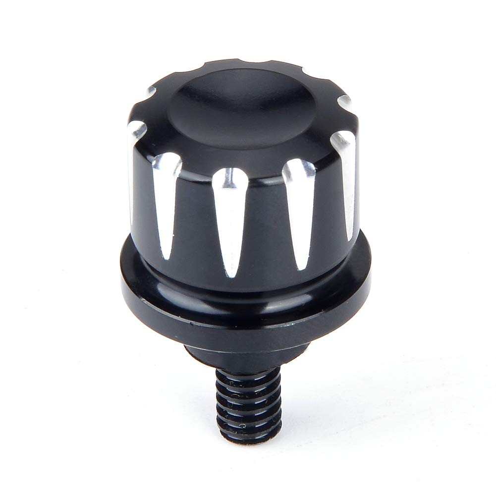 

Flyingboy Goldfire Мотоциклетный винт сиденья Болт сиденья для Harley Circle Черный (В) 1/4 in